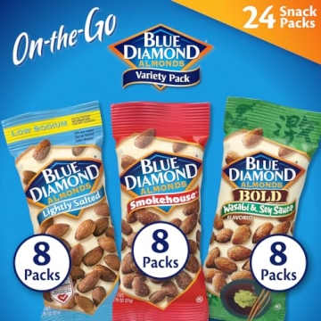 Blue Diamond Almonds Snack Variety - Gluten Free Packs