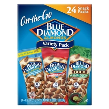 Blue Diamond Almonds Snack Variety - Gluten Free Packs