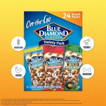 Blue Diamond Almonds Snack Variety - Gluten Free Packs