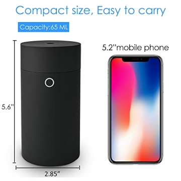 Portable Car Diffuser for Essential Oils & Humidification