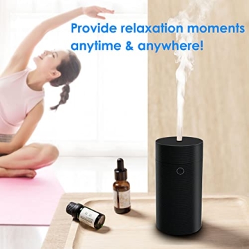 Portable Car Diffuser for Essential Oils & Humidification