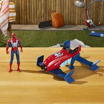 Spider-Man Hydro Jet Blast Toy - Action Figure Playset