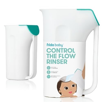 Frida Baby Control The Flow Bath Rinse Cup for Easy Rinsing