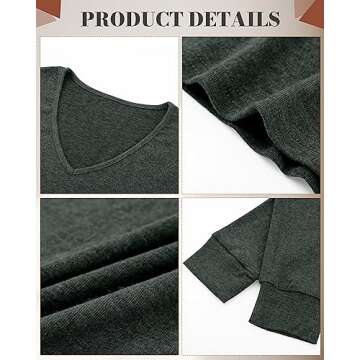 Shop Riyiper 2 Pcs Women’s Long Sleeve Tunic Tops