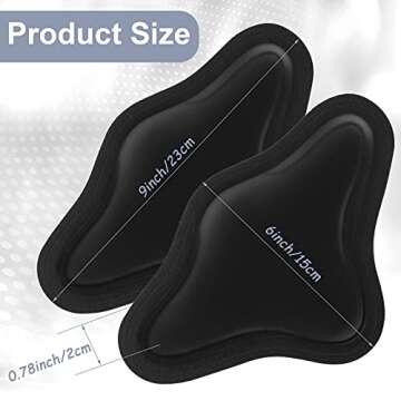 2 Pieces Lipo Foam Back Board Lumbar Molder Board BBL Vertebral Foam Plate Supplies After Lipo Abdominal Compression Board AB Board Shapewear Molder Board for Women Liposuction and BBL Post