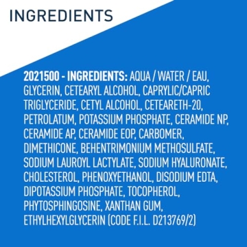 Hydrating CeraVe Moisturizing Cream for Face & Body