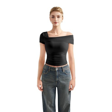 Flattering SUUKSESS Off the Shoulder Tank Top for Summer