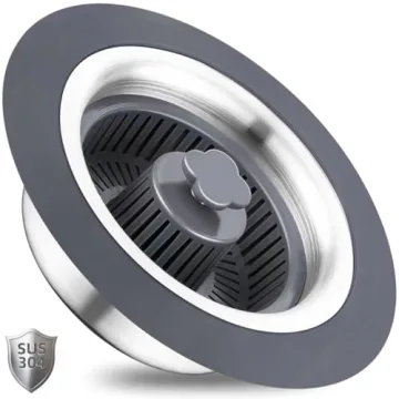 WSYLEN 3 in 1 Kitchen Sink Drain Strainer and Stopper Combo for Your Clean Kitchen