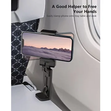 MiiKARE Airplane Phone Holder - Universal Handsfree Mount