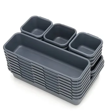 KeFanta 22 Pack Desk Drawer Organizers for Every Space