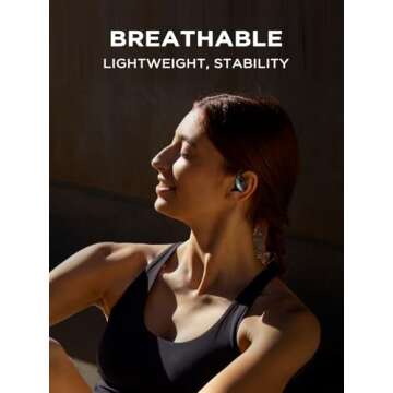 Haowolf Open Ear Headphones: Premium Comfort & Sound for Active Lifestyles
