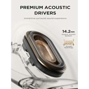 Haowolf Open Ear Headphones for Ultimate Comfort