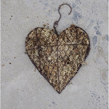 Candyqueen Succulent Planter Heart Hanging Frame for Home