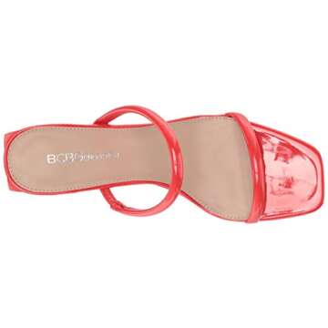 BCBGeneration Women's Tatiana Block Heel Mule Heeled Sandal