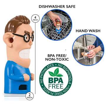 SteamMates Henry Compatible with Instant Pot Accessories 6 qt 8 quart | Steam Diverter | Does Not Fit Lux Model or Costco SV Model | Redirect Steam on InstaPot Away From Cabinets | Fits Duo Only