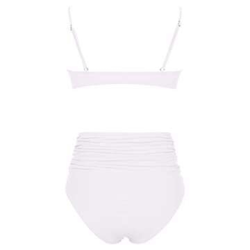Meyeeka Sexy High Waisted Swimsuit for Women - Thong Style
