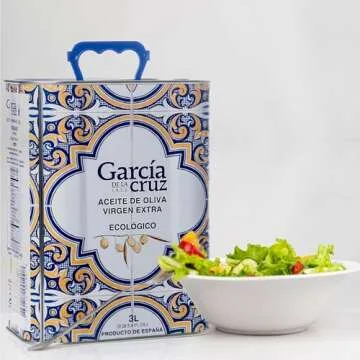 GARCÍA DE LA CRUZ - Organic Extra Virgin Olive Oil, Master Miller Premium Oil, Almond and Tomato To...