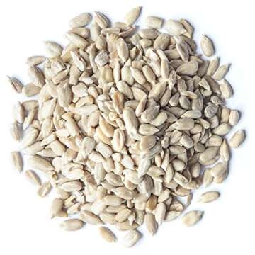 Food to Live - Organic Sunflower Seeds, 1 Pound - Hulled, Raw, Non-GMO, Dried Kernels, Unsalted, Kosher, Vegan, Keto, Paleo, Sirtfood, Bulk, Low Sodium Nuts, Good Source of Protein.