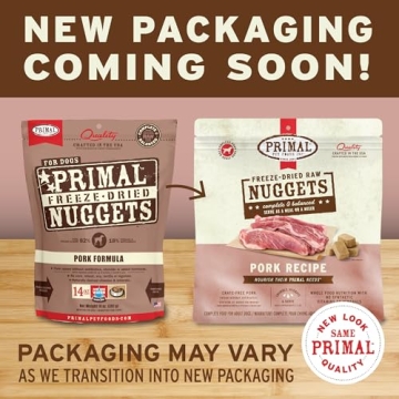 Primal Freeze Dried Raw Dog Food Nuggets for Healthy Pets