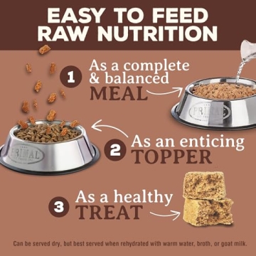 Primal Freeze Dried Raw Dog Food Nuggets for Healthy Pets