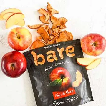 Bare Baked Crunchy Fuji & Reds Apple Chips - Healthy Snack