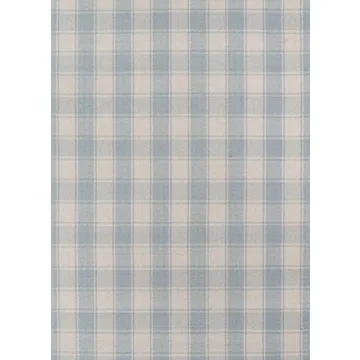 Erin Gates by Momeni Marlborough Charles Light Blue Hand Woven Wool Area Rug - 8' X 10'