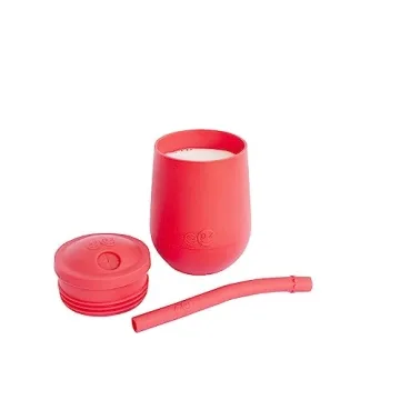 ezpz Mini Cup + Straw Training System for Toddlers