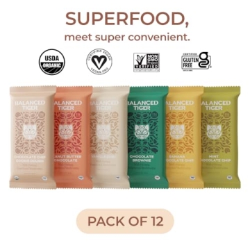 Organic Mushroom Protein Bars Packed with Nutrients