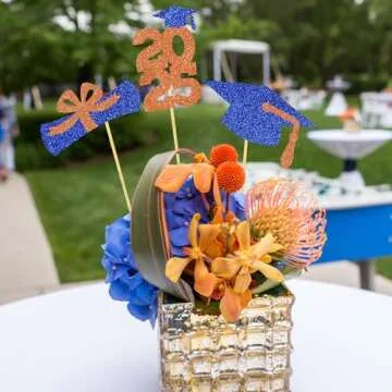 Graduation Centerpiece Table Sticks for Class 2025 Decoration