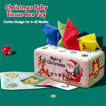 Waybla Christmas Baby Toy for Infants – Sensory Holiday Fun