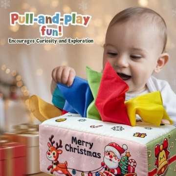 Waybla Christmas Baby Toy for Infants – Sensory Holiday Fun