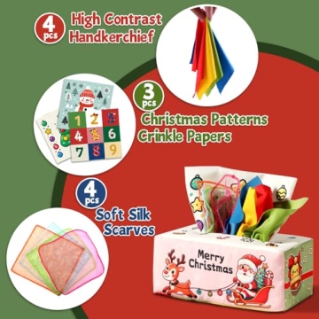 Waybla Christmas Baby Toy for Infants – Sensory Holiday Fun