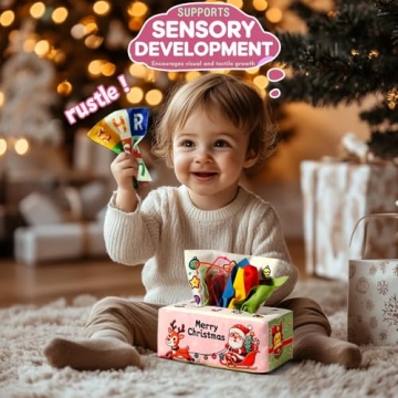 Waybla Christmas Baby Toy for Infants – Sensory Holiday Fun
