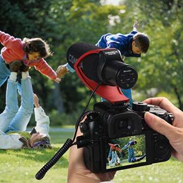 Comica CVM-V30 Shotgun Microphone - Lightweight & Effective