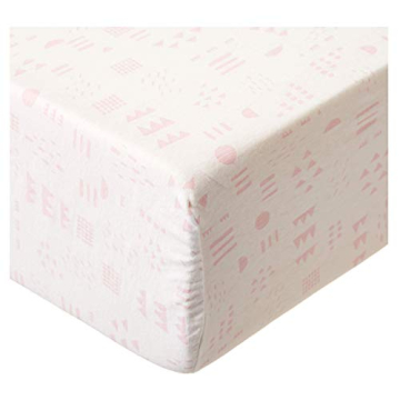 HonestBaby Fitted Crib Sheets - Organic Cotton for Baby Boys, Girls, Unisex