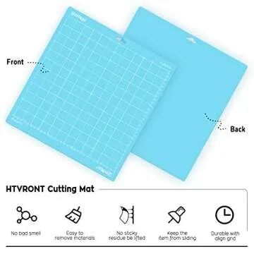 HTVRONT Light Grip Cutting Mat 6-Pack for Cricut