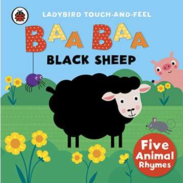 Interactive Baa Baa Black Sheep Nursery Rhymes Board Book for Kids