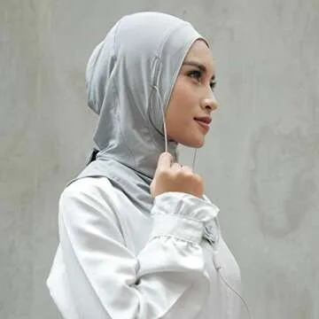 ATTIQA Sport Hijab for Women - Lightweight Dri-Fit Scarf