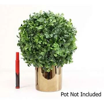Boxwood Ball Topiary Artficial Plant for Decor