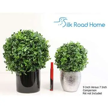 Boxwood Ball Topiary Artficial Plant for Decor