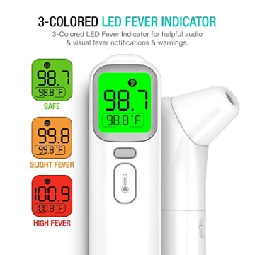 EasyEast Touchless Infrared Thermometer for All Ages