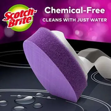 Scotch-Brite Glass Cooktop Cleaning Wand & Pads 1+2