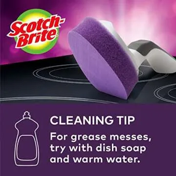 Scotch-Brite Glass Cooktop Cleaning Wand & Pads 1+2