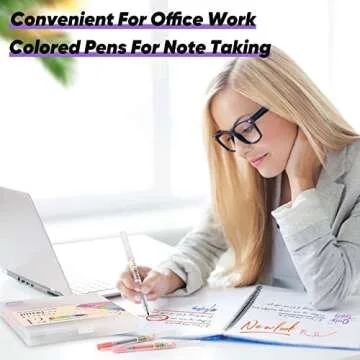 JIHEKJ Gel Pens for Bullet Journaling and Note Taking