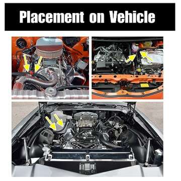 X AUTOHAUX 20ft 10AN Fuel Hose AN10 5/8" Universal Braided Nylon Stainless Steel CPE Oil Fuel Gas Line Hose Black