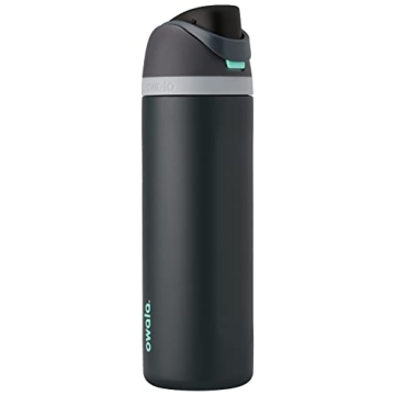 Owala FreeSip 24oz Stainless Steel Water Bottle - BPA-Free, Insulated, Foggy Tide