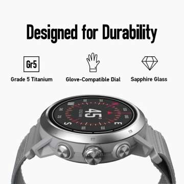 COROS APEX 2 GPS Outdoor Watch, 1.2" Sapphire Screen, 14 Days/40 Hours Battery Life, 5 Satellite Sys...