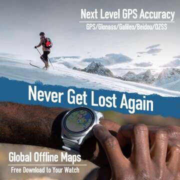 COROS APEX 2 GPS Outdoor Watch, 1.2" Sapphire Screen, 14 Days/40 Hours Battery Life, 5 Satellite Systems, Offline Maps, Heart Rate Monitor, Music, Triathlon, Multisport, Training Plan and Workout-Grey