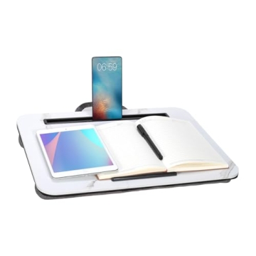 Lap Desk - Portable Comfortable Desk for Up to 16" Laptops with Cushion