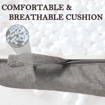 White Marble Lap Desk - Portable & Comfortable for Laptops